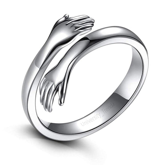 Stainless Steel Silver Plated Ring