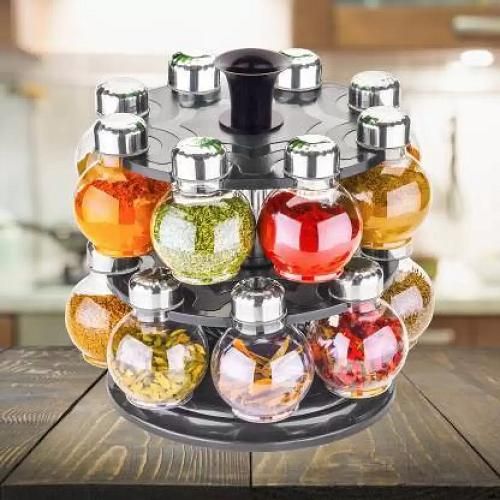 Plastic Big Revolving Spice Rack