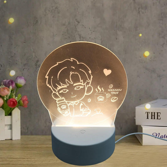 3D Led Night Light Desk Lamp