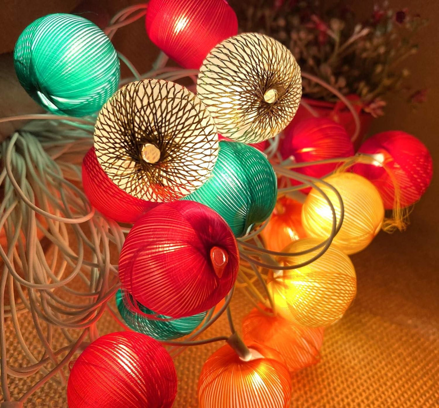 14 - 18 Ball String Light Serial Bulbs Decoration Lighting