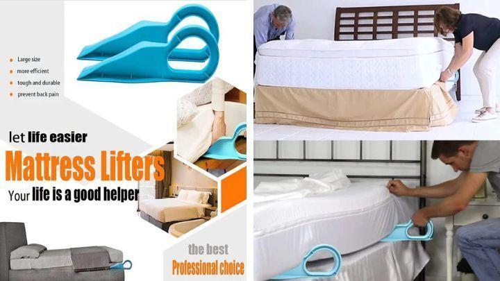 Mattress Lifter Bed Making & Change Bed Sheets Instantly helping Tool