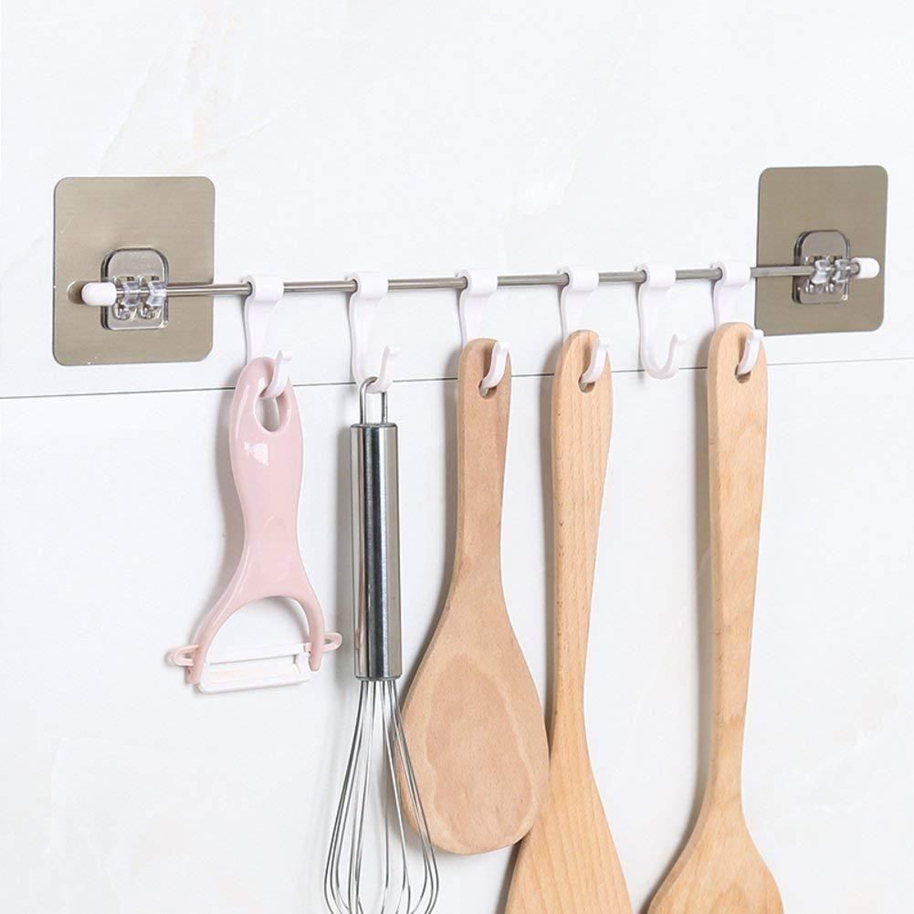 Wall Mounted Utensil Hanging Rack Holder